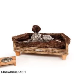 51 Degrees North Rattan Cover Bed -Haustier Discounter 51 degrees north rattan cover bed 212411 0500 none