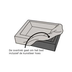 Bia Bed Rib-Bezug 15 Bia Bed Rib-Bezug -Haustier Discounter bia bed rib overtrek 191357 0500 none