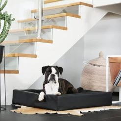 Bia Kunstleder-Bezug Schwarz -Haustier Discounter bia kunstleer hoes zwart 164089 0500 none