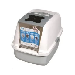 Catit Katzenklo Mit Deckel -Haustier Discounter catit kattenbak met dak 123905 0500 none