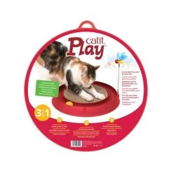 Catit Play Katzenspielzeug Mit Kratzfläche -Haustier Discounter catit play ball toy with scratch pad 123863 0500 none