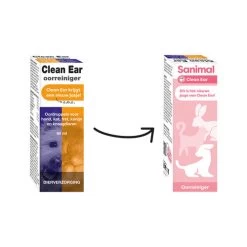 Emax Sanimal Clean Ear Ohrreinigung 5 Emax Sanimal Clean Ear Ohrreinigung -Haustier Discounter clean ear oorreiniger 210026 0500 none