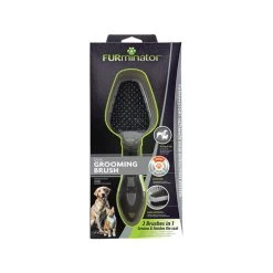 FURminator Dual Brush 10 FURminator Dual Brush -Haustier Discounter furminator dual brush 183481 0500 none
