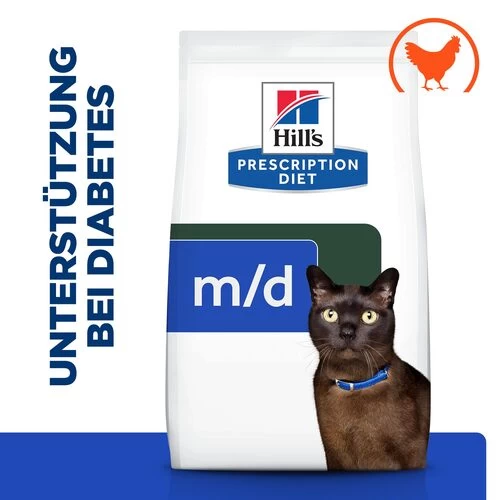 Hill's M/d - Glucose / Weight Management - Prescription Diet - Feline – Bild 3
