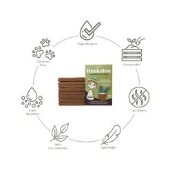 Huskaloo Katzenstreu -Haustier Discounter huskaloo kattenbakvulling 216272 0500 none