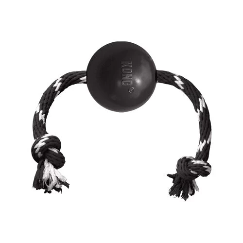 KONG Extreme Ball Mit Seil 3 KONG Extreme Ball Mit Seil