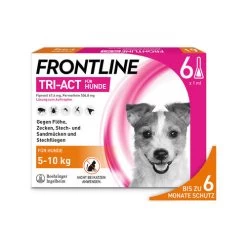 Frontline Tri-Act Gegen Zecken, Flöhe Und Fliegende Insekten Für Hunde -Haustier Discounter prod 13057 183529 0500 none