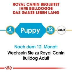 Royal Canin Bulldog Puppy - Hundefutter -Haustier Discounter royal canin bulldog puppy hondenvoer 137785 0500 none