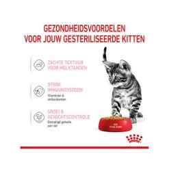 Royal Canin Kitten Sterilised Gelee - Beutel -Haustier Discounter royal canin kitten sterilised in jelly maaltijdzakje 207209 0500 none