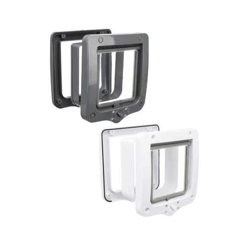 Trixie 4-Wege Freilauftür Mit Tunnel 3 Trixie 4-Wege Freilauftür Mit Tunnel