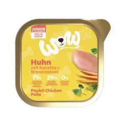 WOW! Junior Futter - Schale -Haustier Discounter wow puppy voer kuipje 208562 0500 none