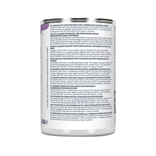 Yarrah - Bröckchen In Soße Huhn & Truthahn Mit Brennnessel & Tomate Bio – Bild 2