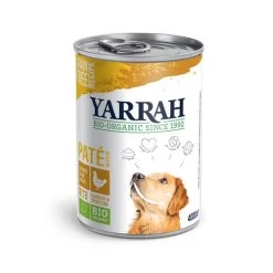 Yarrah - Hundefutter Paté Huhn Mit Spirulina Und Meeresalgen In Soße Bio